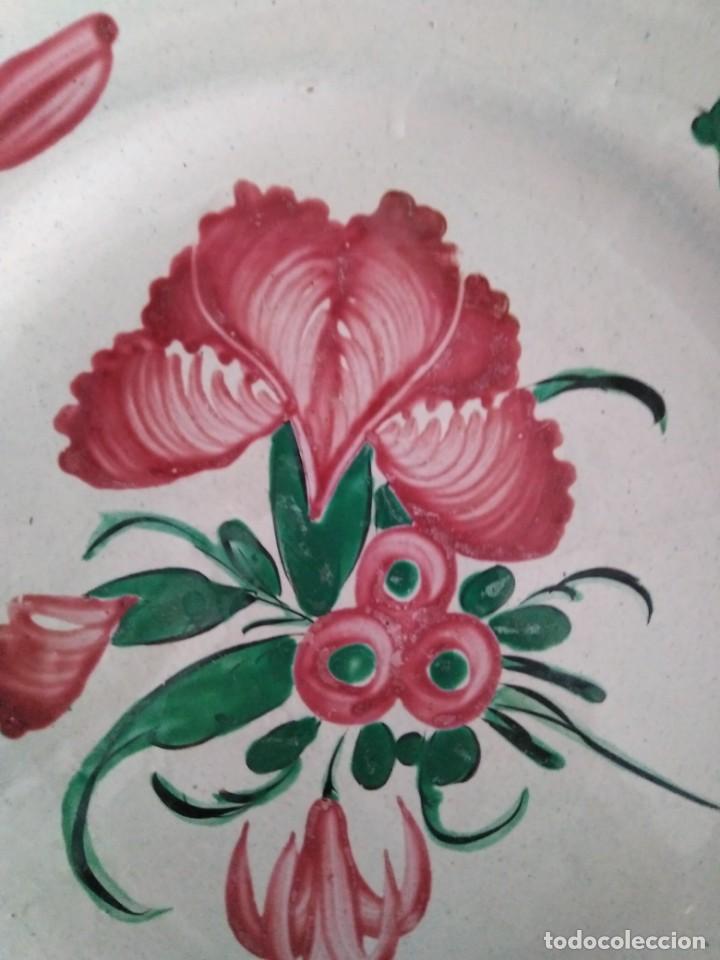 Antig&uuml;edades: Antiguo plato de ceramica - Foto 2
