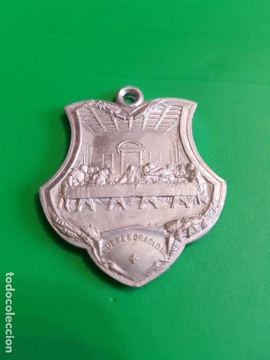 Antig&uuml;edades: MEDALLA JUEVES EUCAR&Iacute;STICOS. 1907 - Foto 2