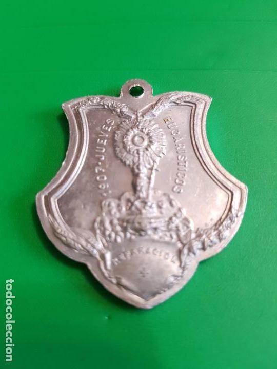 Antig&uuml;edades: MEDALLA JUEVES EUCAR&Iacute;STICOS. 1907 - Foto 1