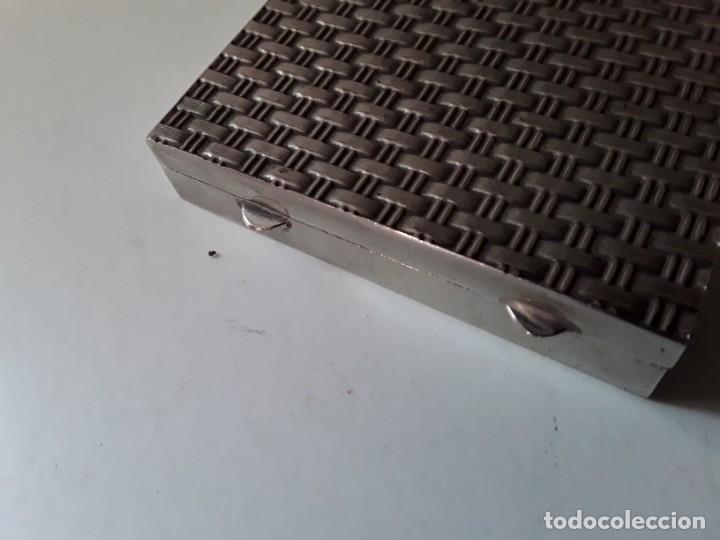 Antig&uuml;edades: Polvera de metal plateado - Foto 10