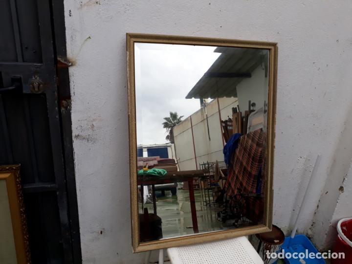 Antig&uuml;edades: espejo antiguo cuadrado - Foto 1