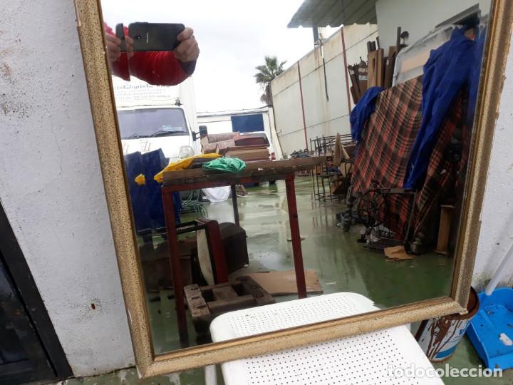 Antig&uuml;edades: espejo antiguo cuadrado - Foto 2