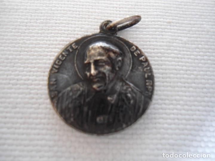 Antig&uuml;edades: MEDALLA DE SANTA LUISA DE MARILLAC - Foto 2