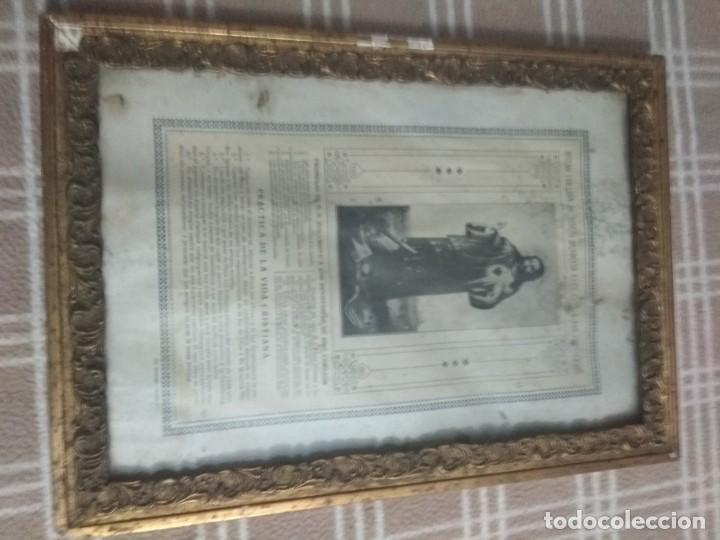 Antig&uuml;edades: Marco antiguo en pan de oro - Foto 1