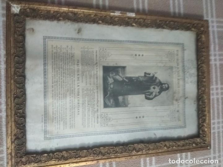 Antig&uuml;edades: Marco antiguo en pan de oro - Foto 2