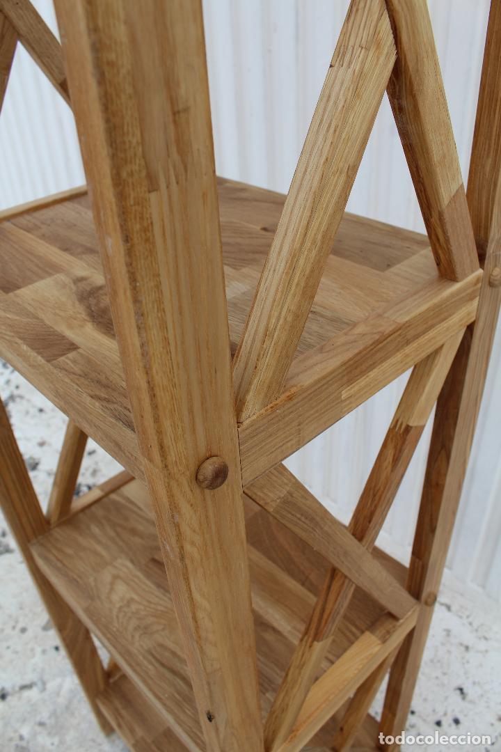 Antig&uuml;edades: estanteria de madera - Foto 2