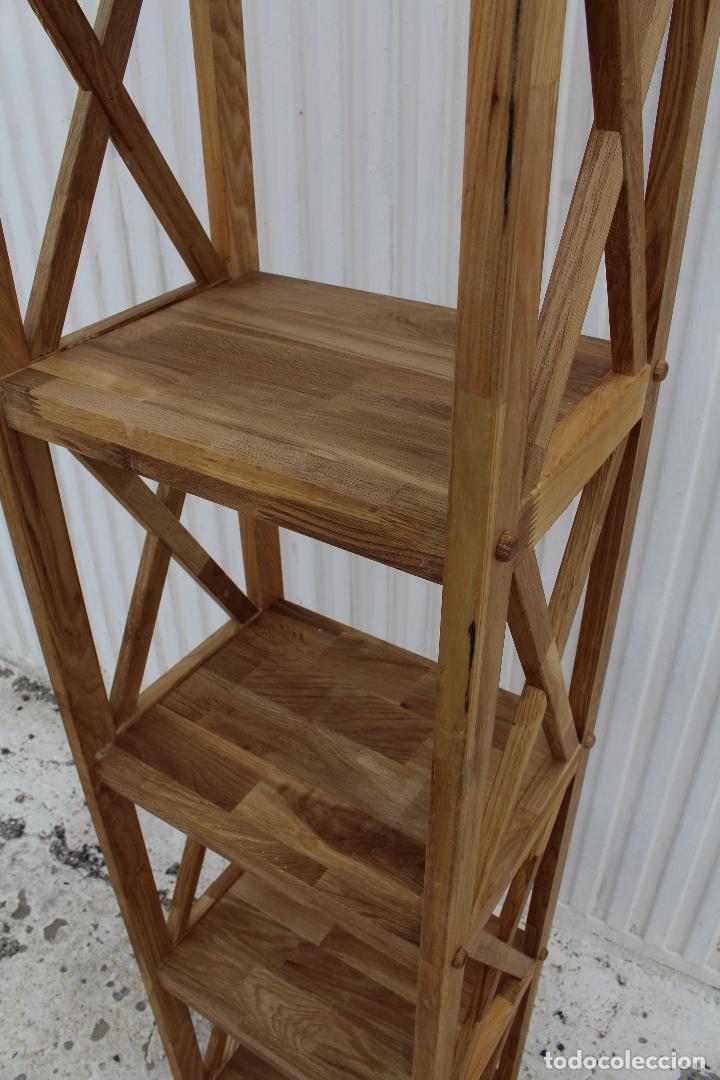 Antig&uuml;edades: estanteria de madera - Foto 3