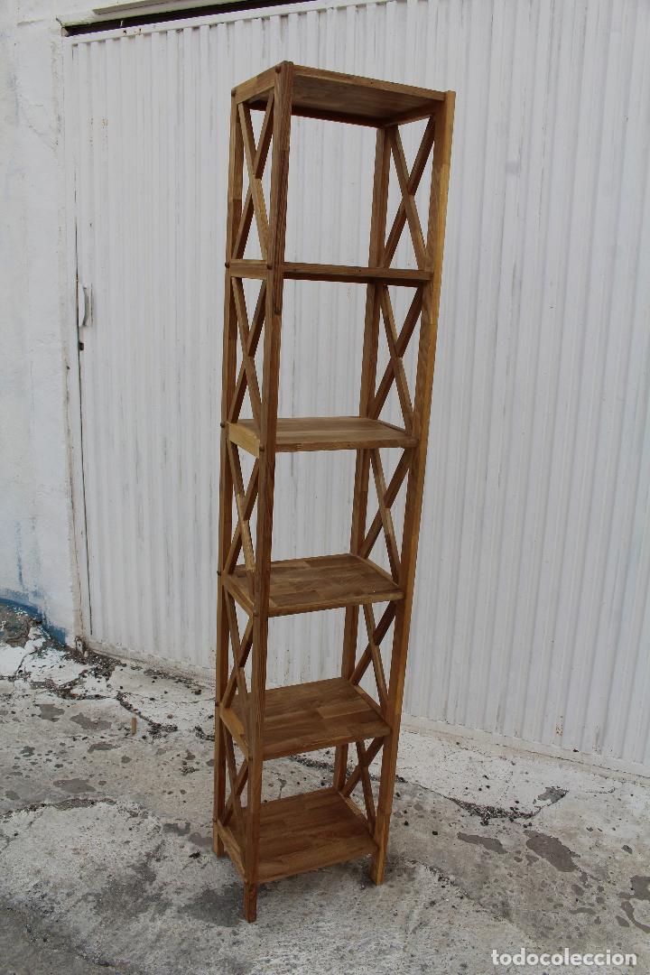 Antig&uuml;edades: estanteria de madera - Foto 7