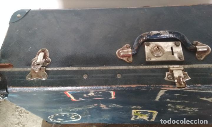 Antig&uuml;edades: ANTIGUA MALETA DE VIAJE - Foto 3