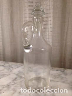 Antig&uuml;edades: ACEITERA ANTIGUA DE CRISTAL - Foto 3