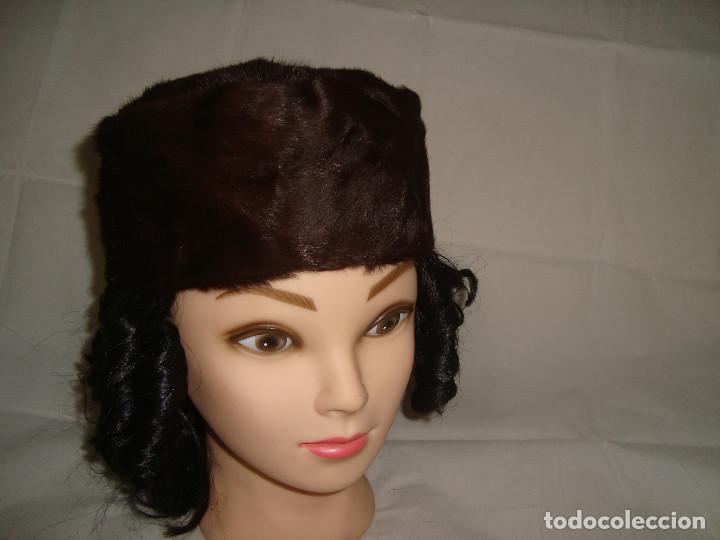 Antig&uuml;edades: ANTIGUO GORRO DE PIEL - Foto 2