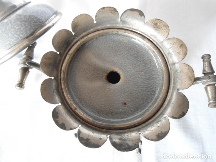 Antig&uuml;edades: ANTIGUA OLLA DE ESMALTE PORCELANICO - Foto 6