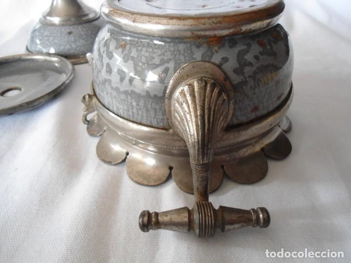 Antig&uuml;edades: ANTIGUA OLLA DE ESMALTE PORCELANICO - Foto 12
