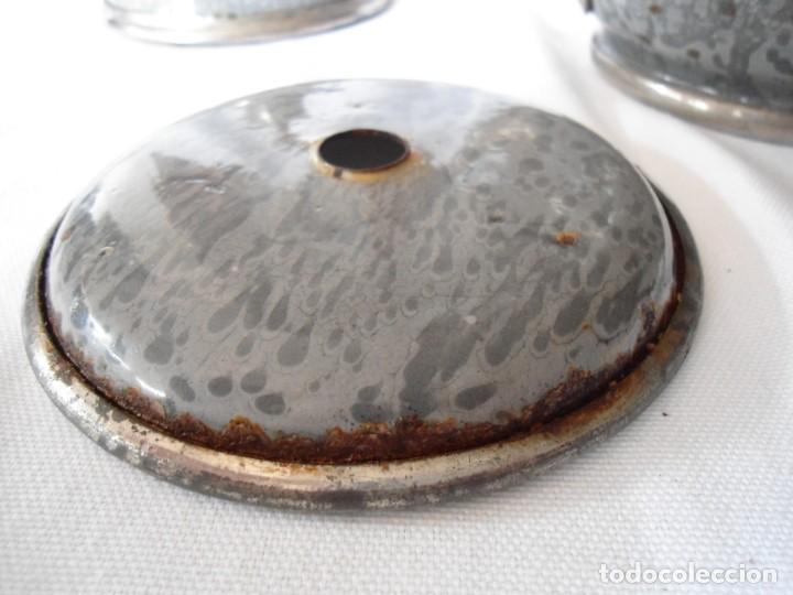 Antig&uuml;edades: ANTIGUA OLLA DE ESMALTE PORCELANICO - Foto 15