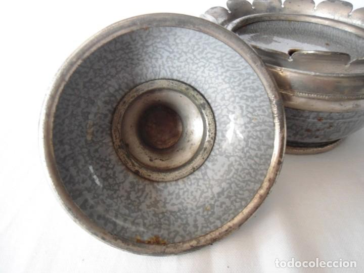 Antig&uuml;edades: ANTIGUA OLLA DE ESMALTE PORCELANICO - Foto 17
