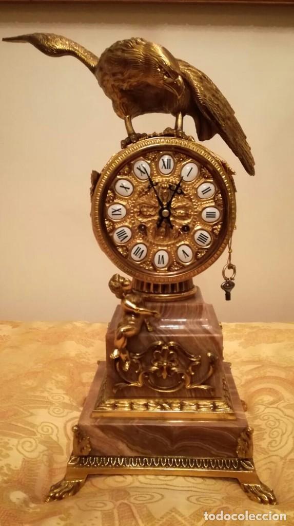 Antiquit&eacute;s: Reloj de sobremesa Soher