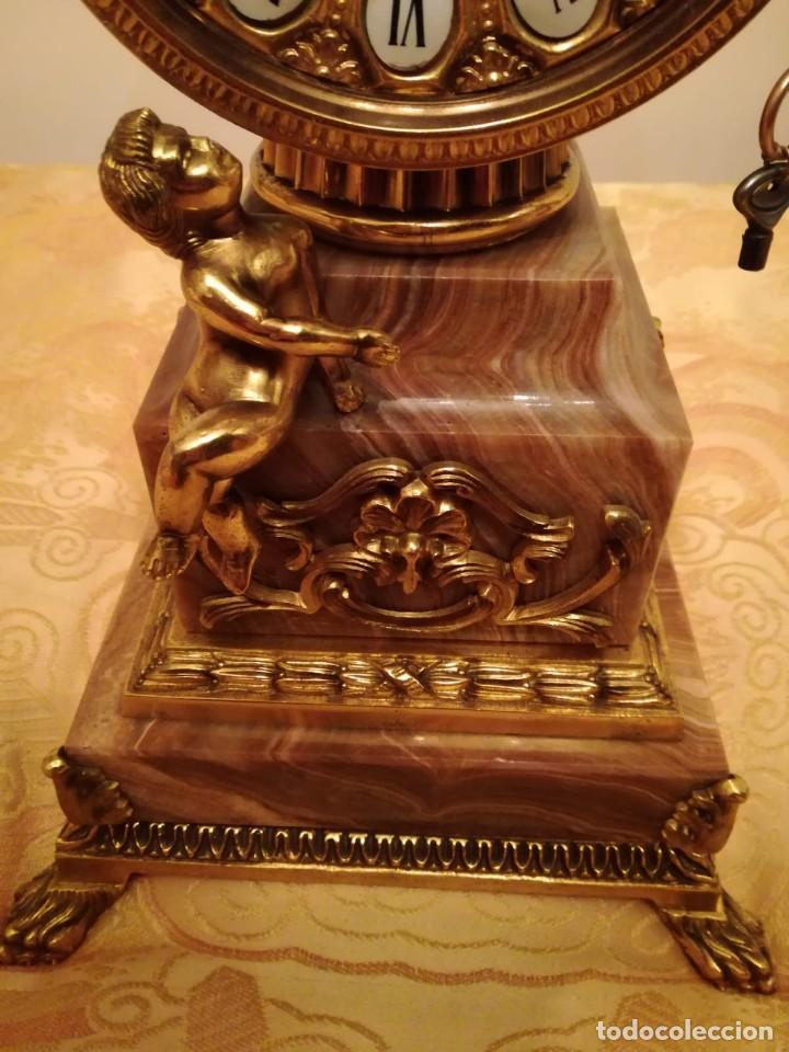 Antig&uuml;edades: Reloj de sobremesa Soher - Foto 5