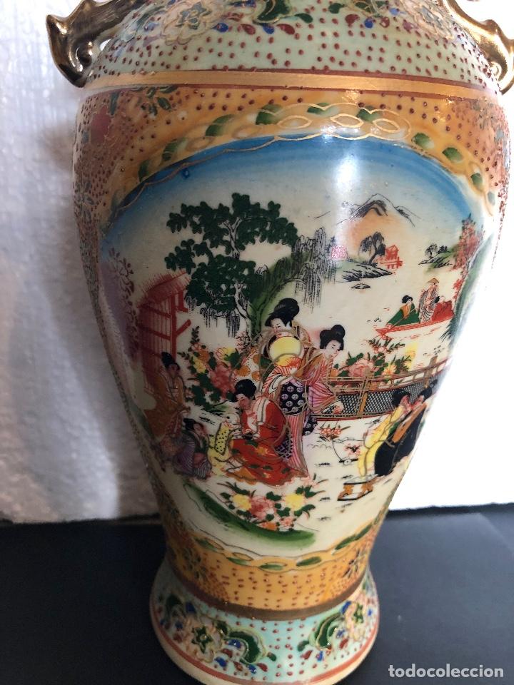 Antig&uuml;edades: JARRON CHINO DE PORCELANA REF: AA102 - Foto 3