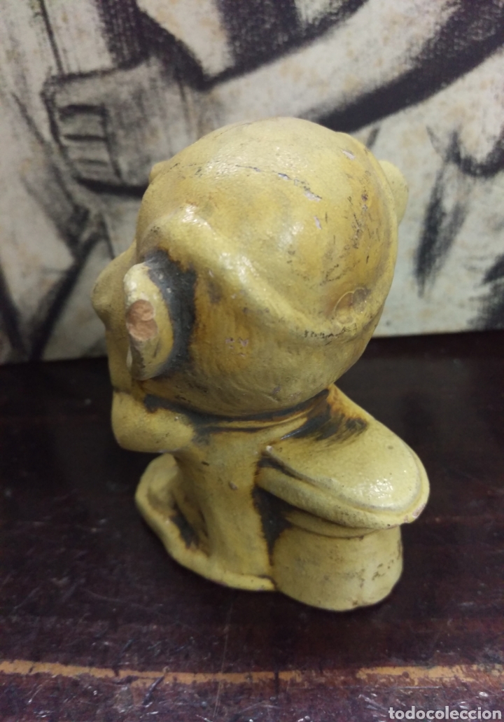 Antig&uuml;edades: Curiosa figura de terracota. - Foto 3