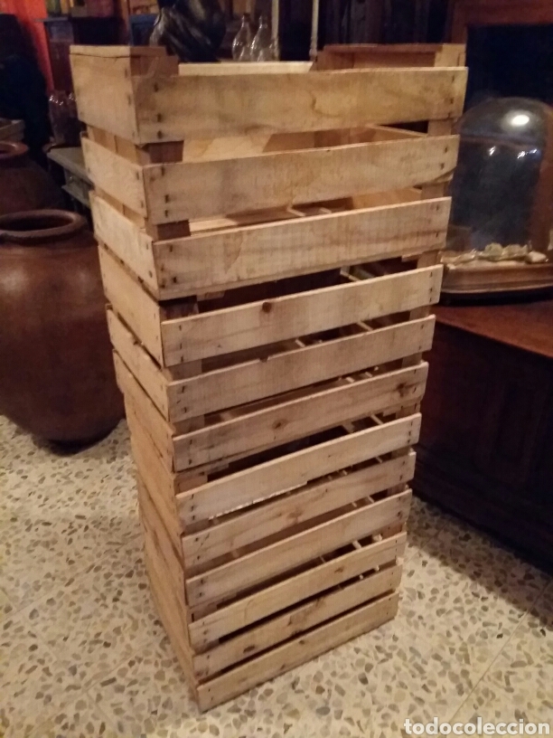 Antig&uuml;edades: Lote 4 cajas antiguas de madera - Foto 4