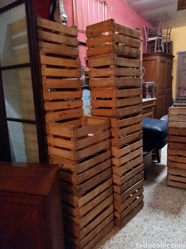 Antig&uuml;edades: Lote 4 cajas antiguas de madera - Foto 5