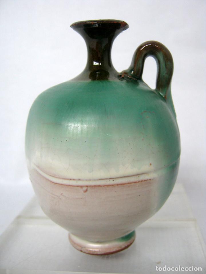 Antig&uuml;edades: jarrita ceramica oriental celadon - Foto 2