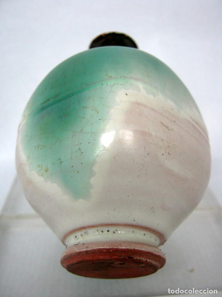 Antig&uuml;edades: jarrita ceramica oriental celadon - Foto 3