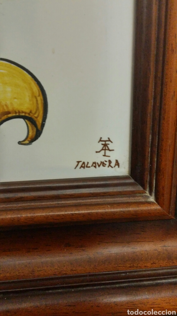 Antig&uuml;edades: Cuadro heraldico cer&aacute;mica Talavera - Foto 3