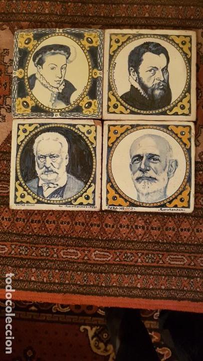 Oggetti Antichi: Azulejos personajes (M&eacute;jico)