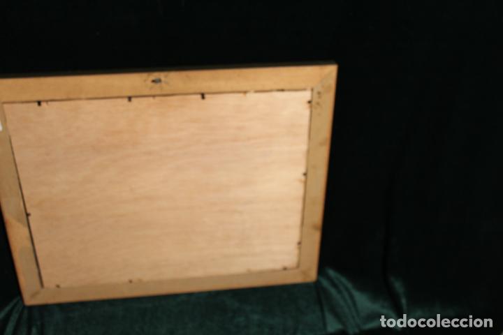 Antig&uuml;edades: antiguo bordado enmarcado - Foto 12