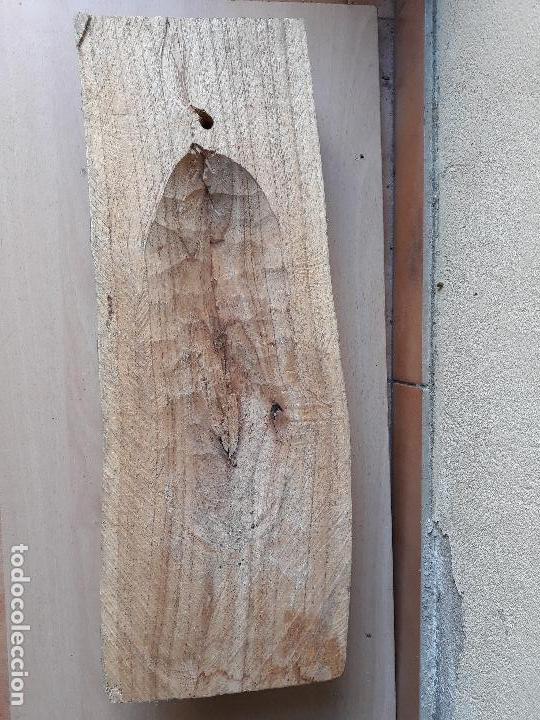 Antig&uuml;edades: Talla en tronco de madera mujer desnuda - Foto 3