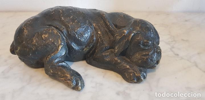 Antig&uuml;edades: FIGURA PERRO PISAPAPELES - Foto 1