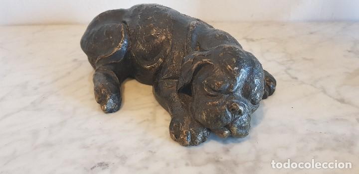 Antig&uuml;edades: FIGURA PERRO PISAPAPELES - Foto 2