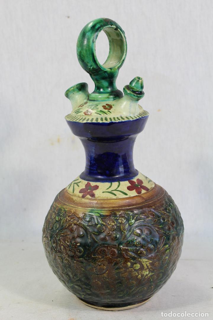 Antig&uuml;edades: botijo en ceramica - Foto 2