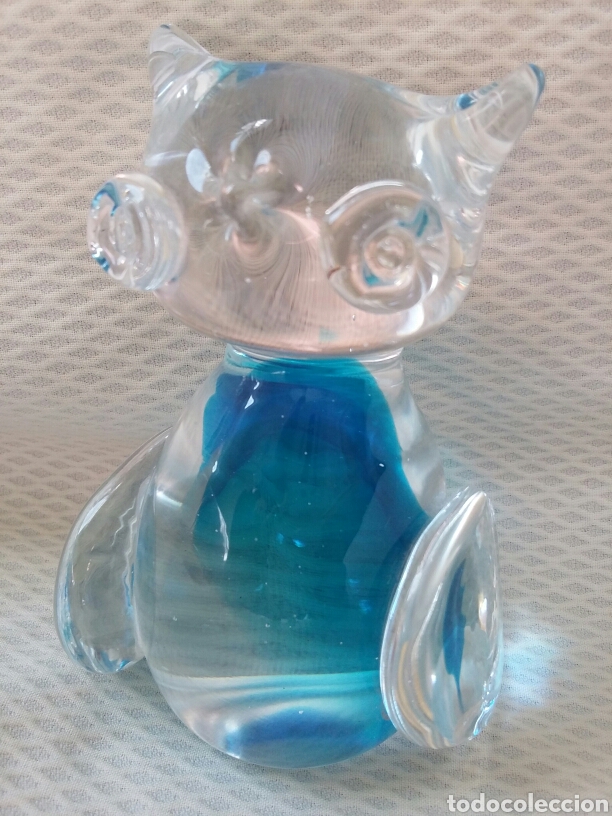 Antig&uuml;edades: Objeto decorativo en cristal macizo de Murano - Foto 1