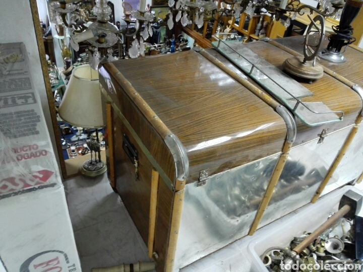 Antig&uuml;edades: Antiguo baul de gran tama&ntilde;o. - Foto 2