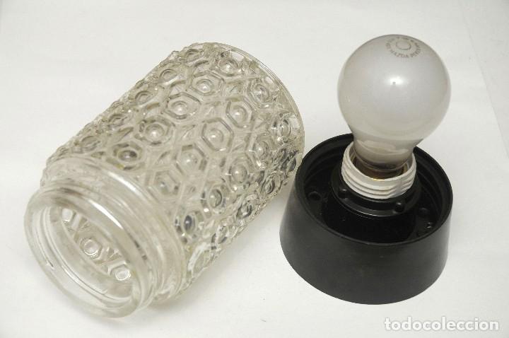 Antig&uuml;edades: lampara techo de cristal - Foto 9