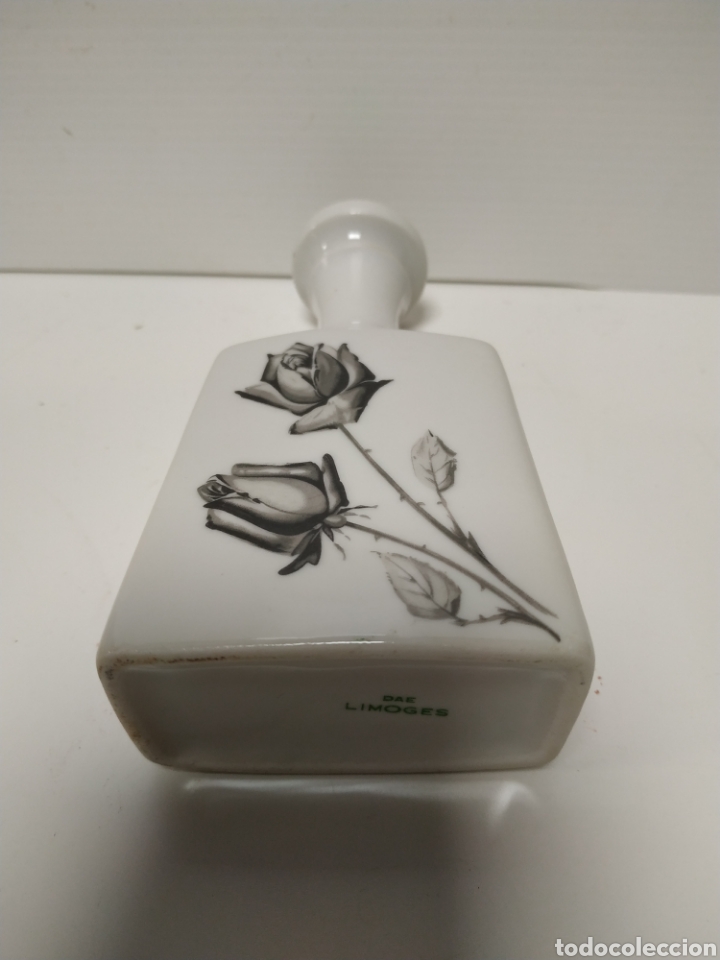 Antig&uuml;edades: Botella de porcelana Limoges DAE - Foto 2