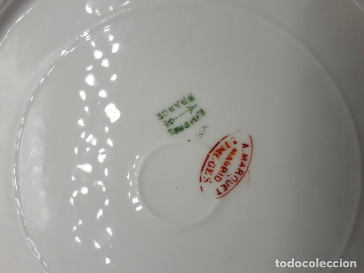 Antig&uuml;edades: plato hondo de limoges - Foto 4