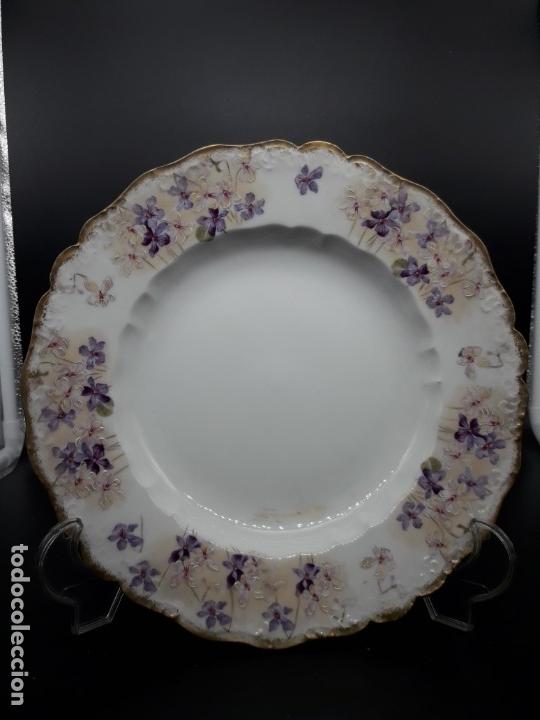 Antig&uuml;edades: plato hondo de limoges - Foto 1