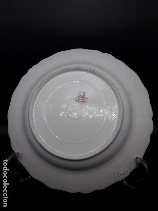 Antig&uuml;edades: plato hondo de limoges - Foto 4