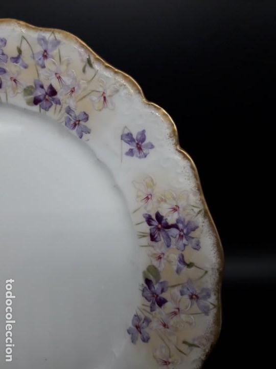 Antig&uuml;edades: Plato llano limoges - Foto 2