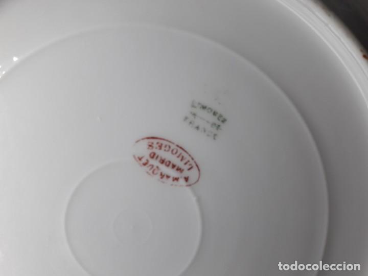 Antig&uuml;edades: Plato llano limoges - Foto 4