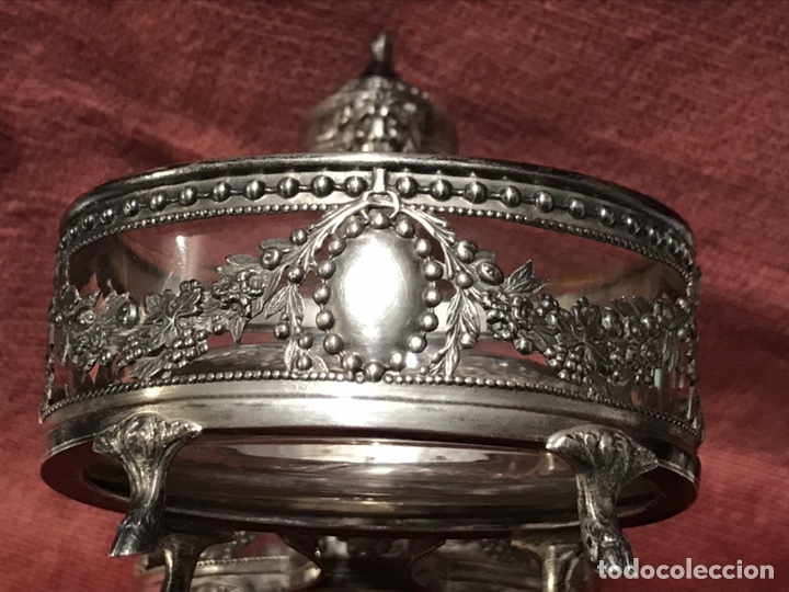 Antig&uuml;edades: SALERO PLATA. Siglo XIX - Foto 6