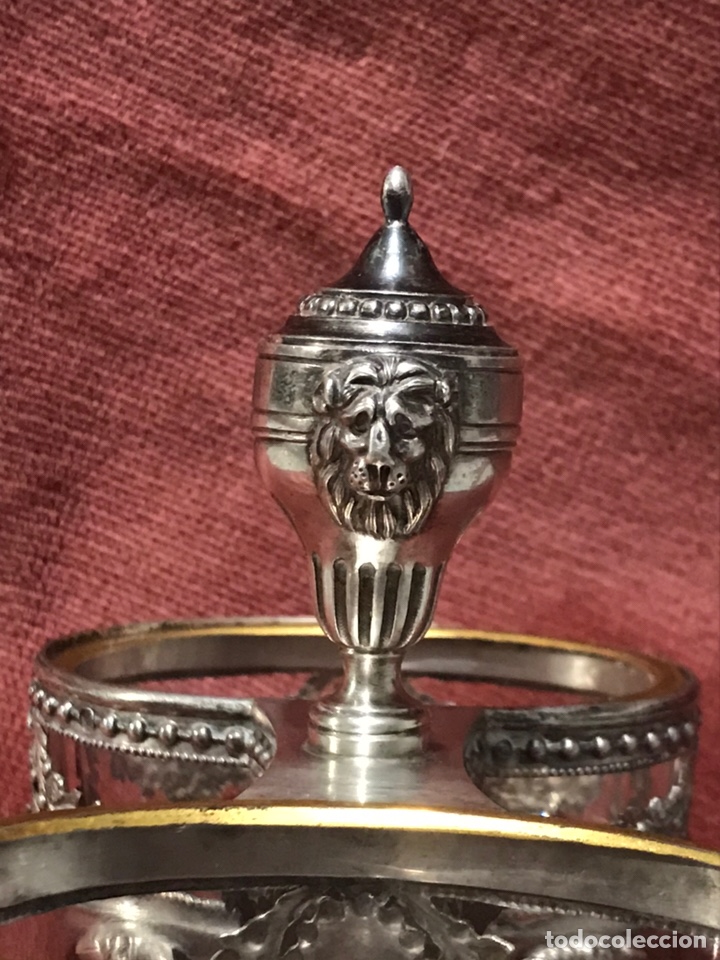 Antig&uuml;edades: SALERO PLATA. Siglo XIX - Foto 7