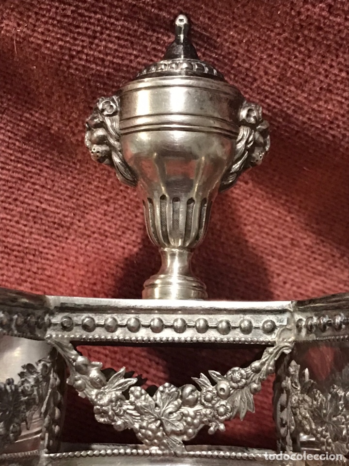 Antig&uuml;edades: SALERO PLATA. Siglo XIX - Foto 9