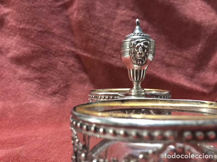 Antig&uuml;edades: SALERO PLATA. Siglo XIX - Foto 11