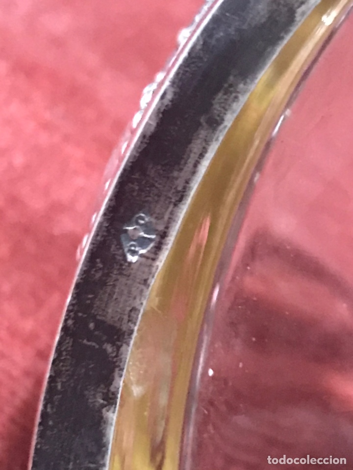 Antig&uuml;edades: SALERO PLATA. Siglo XIX - Foto 13
