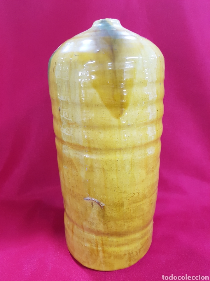 Antig&uuml;edades: Jarr&oacute;n amarillo vintage - Foto 2