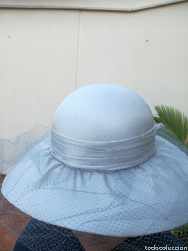 Antig&uuml;edades: Sombrero pamela de raso - Foto 11
